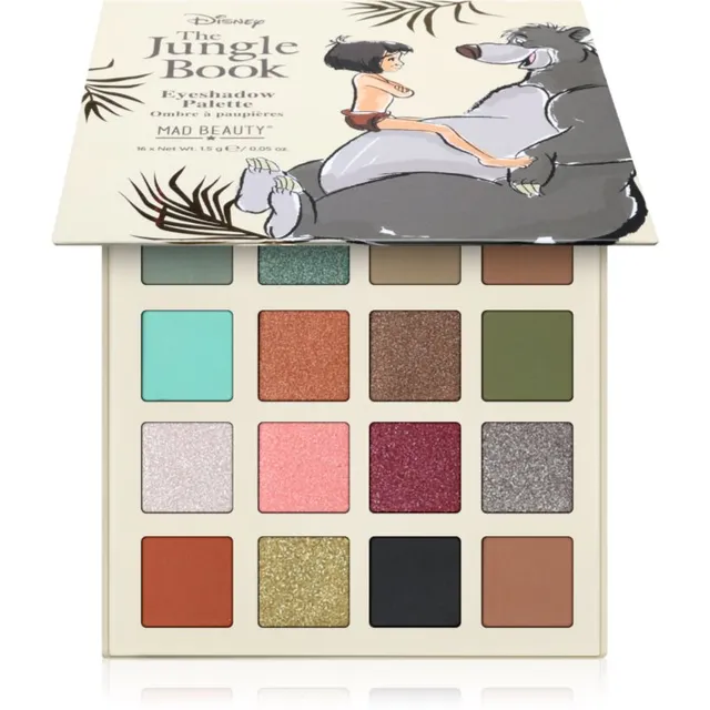 Mad Beauty The Jungle Book Lauvärvipalett 16x1.5 g