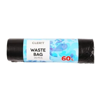 Prügikotid Clerit 60l 20tk