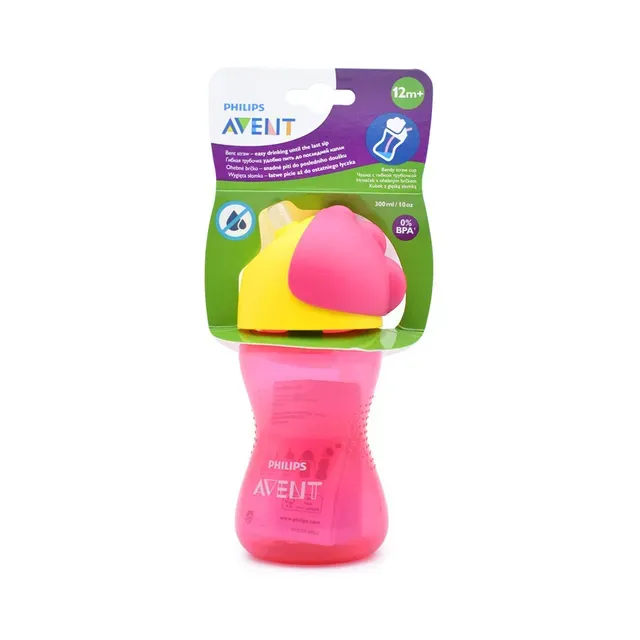 Tass kõrrega 12+m, PHILIPS AVENT, 300ml