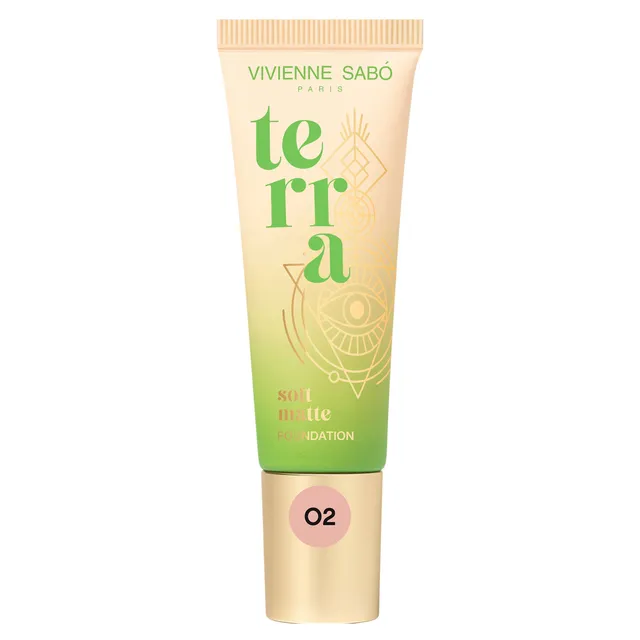 VIVIENNE SABO Terra Soft Matte Foundation No.02 23ml