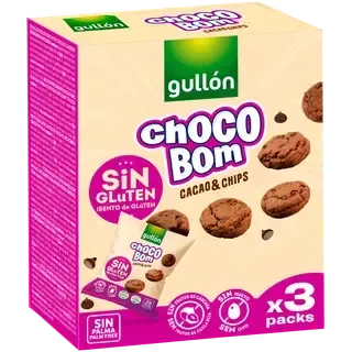 Gullon gluteenivaba mini šokolaadiküpsis šokolaaditükkidega 120g