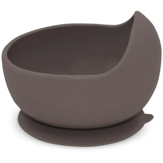 Petite&Mars Take&Match Silicone Bowl kauss iminapaga Bitter Cocoa 6m+ 1 tk