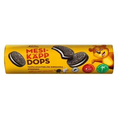 Küpsised vanillitäidisega Dops Mesikäpp 210g