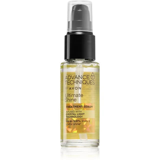 Avon Advance Techniques Ultimate Shine Juukseseerum briljantse sära andmiseks 30 ml
