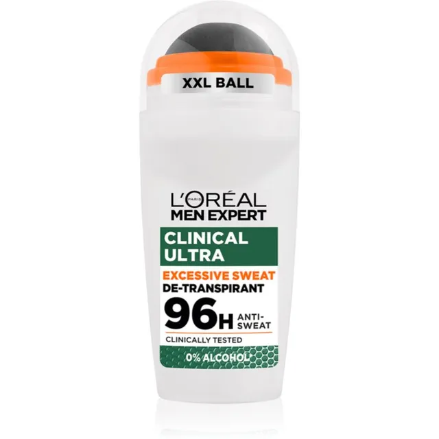 L’Oréal Paris Men Expert Clinical Ultra Rulldeodorant-antiperspirant 50 ml