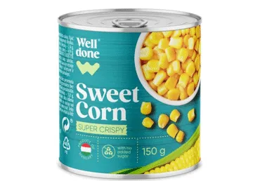 Konservmais WELL DONE 150g