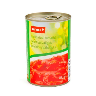 Tomatid tükeldatud Rimi 400g