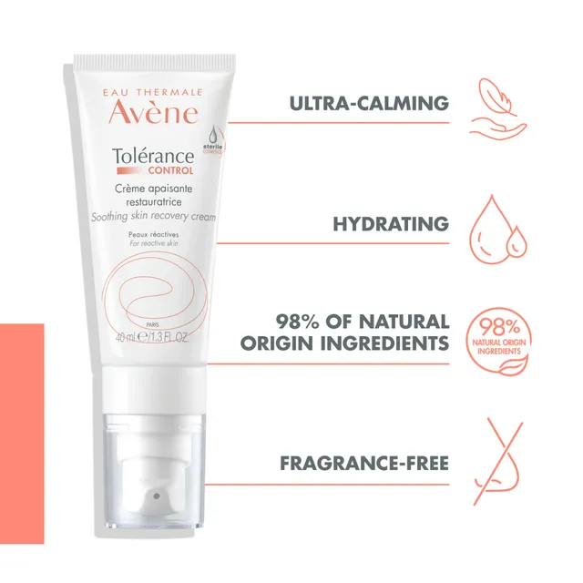 AVENE TOLERANCE CONTROL NÄOKREEM NAHKA TAASTAV 40ML