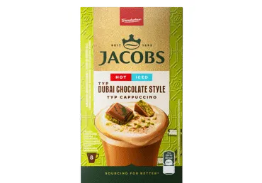 Kohvijook 3in1 JACOBS Dubai Chocol.8x15g