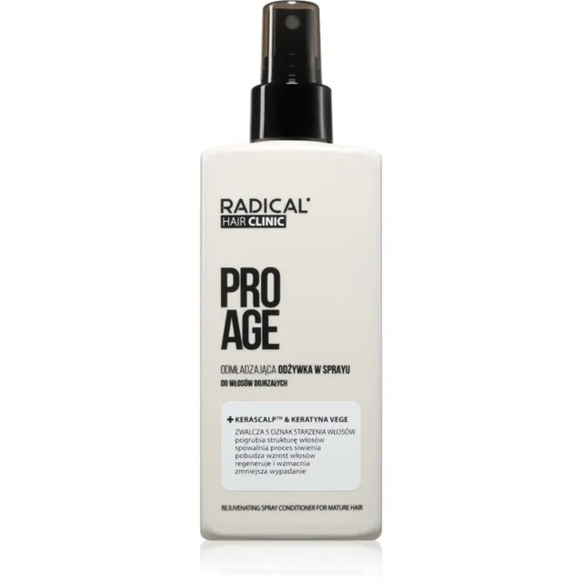Farmona Hair Clinic Pro Age Rejuvenating Spray Conditioner Juustesse jäetav palsam küpsetele juustele 200 ml