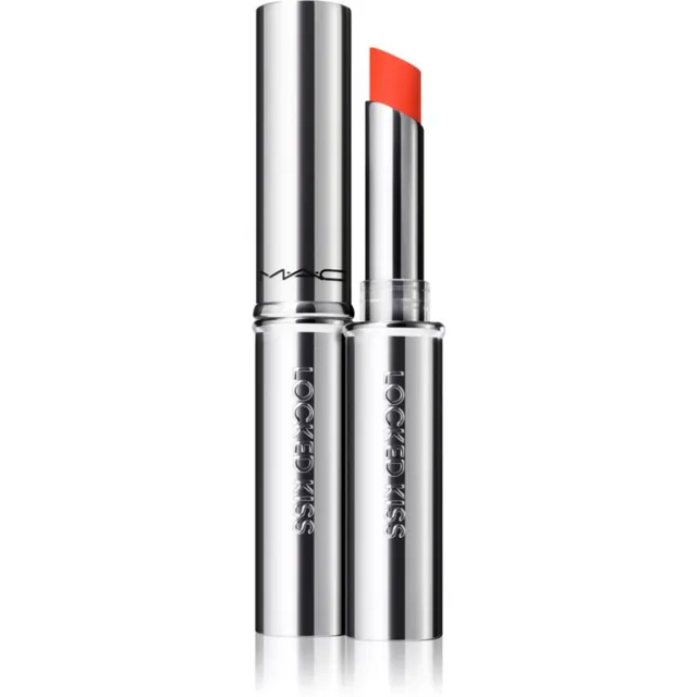 MAC Cosmetics Locked Kiss 24h Lipstick Ülimatt kauapüsiv huulepulk varjund Renegade 1.8 g