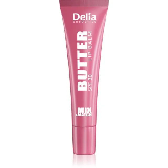 Delia Cosmetics Mix&Match Butter Lip Balm Toonitud huulepalsam SPF 30 varjund Date Tine 10 ml