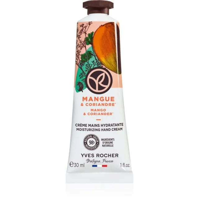 Yves Rocher Bain de Nature Kätekreem Mango & Coriander 30 ml