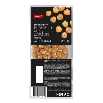 Keedetud kikerherned Rimi 250g