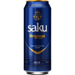 Õlu Originaal, SAKU, 500 ml purk