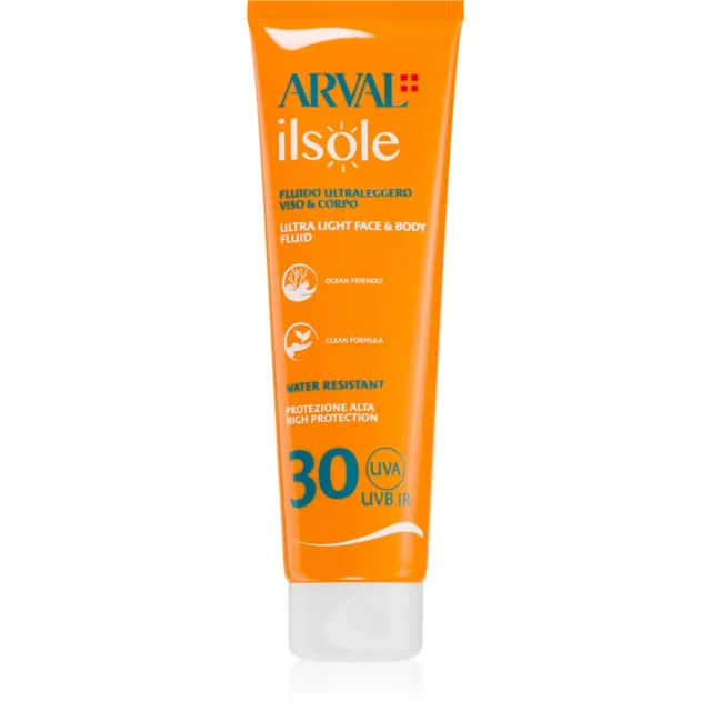 Arval IlSole Ultralight Face & Body Fluid Vedel kehale ja näole SPF 30 150 ml