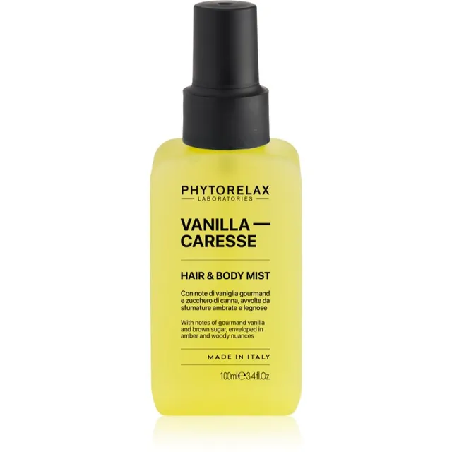 Phytorelax Laboratories Vanilla Caresse parfüümisprei kehale ja juustele naistele 100 ml