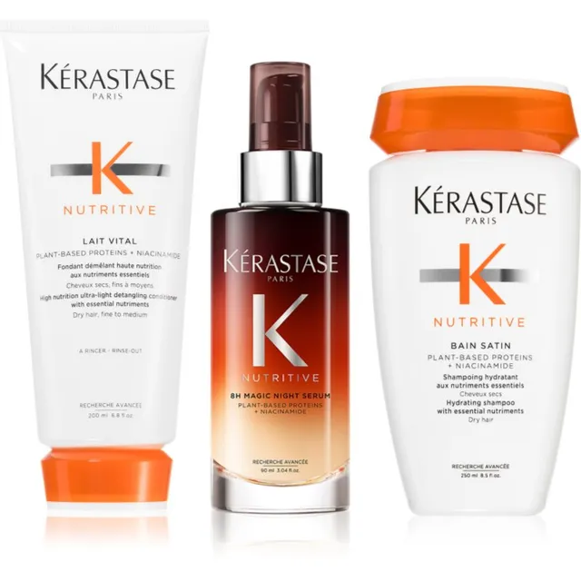 Kérastase Nutritive 8H bundle Säästupakk intensiivseks niisutamiseks kuivadele juustele