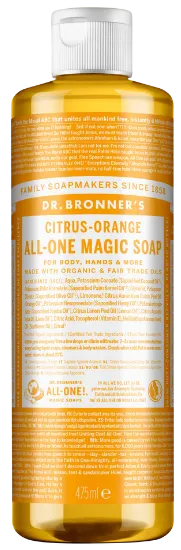 DR.BRONNER'S ökoloogiline vedelseep CITRUS