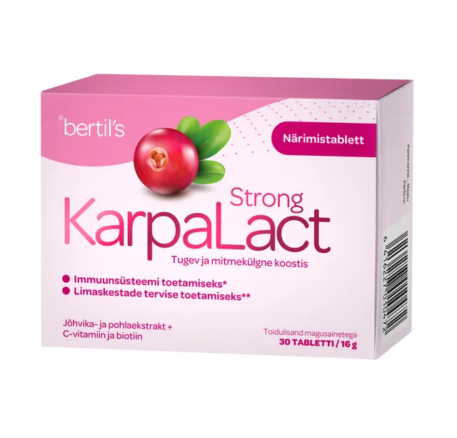BERTILS KARPALACT NÄRIMISTABLETID N30