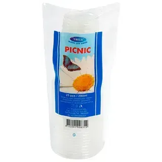 Joogitopsid Picnic 200ml, SMILE, 25 tk