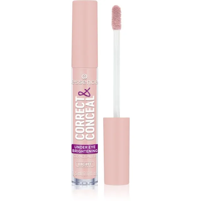 essence CORRECT & CONCEAL Valgustpeegeldav peitekreem silmaaluste rõngaste hoolduseks varjund 10 Light 3 ml