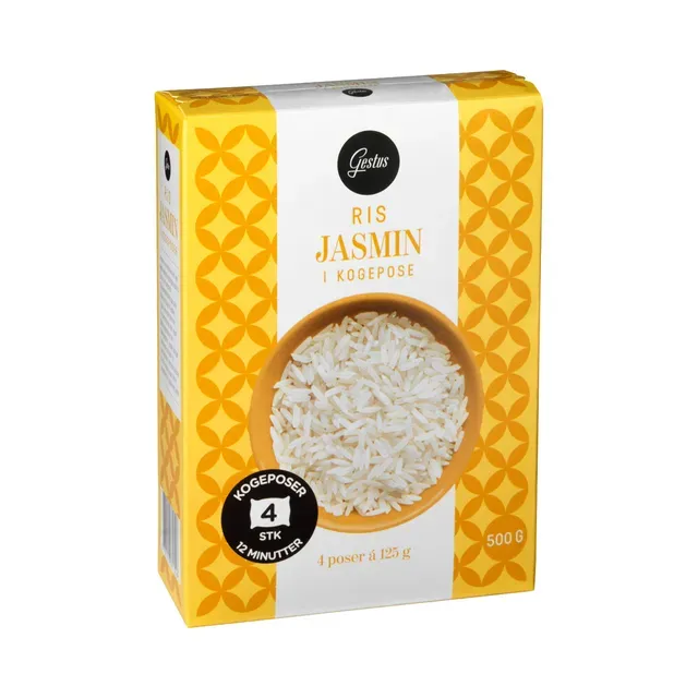 Jasmiiniriis 4x125g, GESTUS, 500g