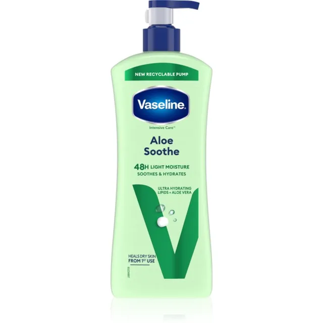 Vaseline Aloe Soothe Niisutav kehapiim aloe veraga 600 ml