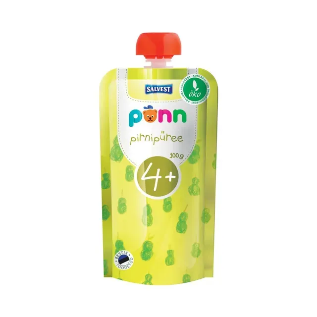 Pirnipüree mahe 4+, PÕNN, 100 g