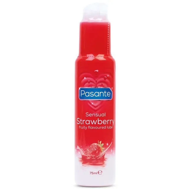 Pasante Wild Strawberry määrdegeel maitsega 75 ml