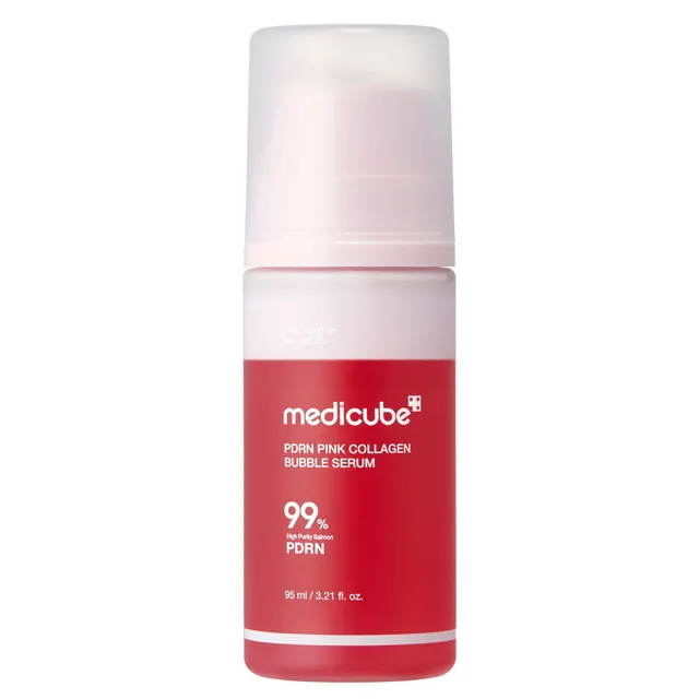 MEDICUBE PDRN Pink Collagen Bubble Serum 95ml