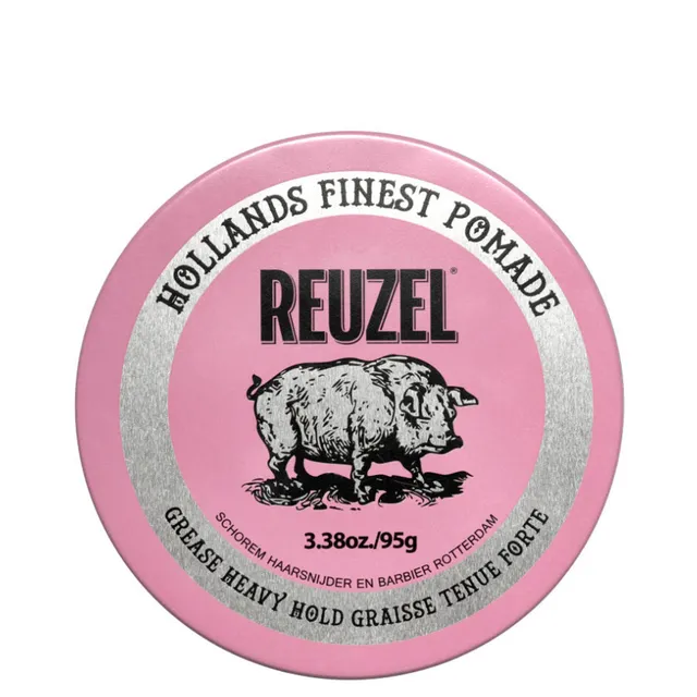 REUZEL Pink Grease Heavy Hold Pomade 113g