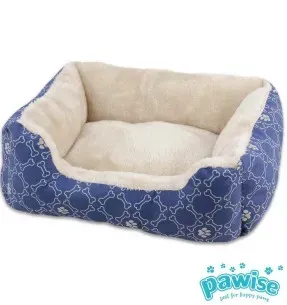 Pesa koerale, sinine, erinevad suurused Square Bed (Pawise)