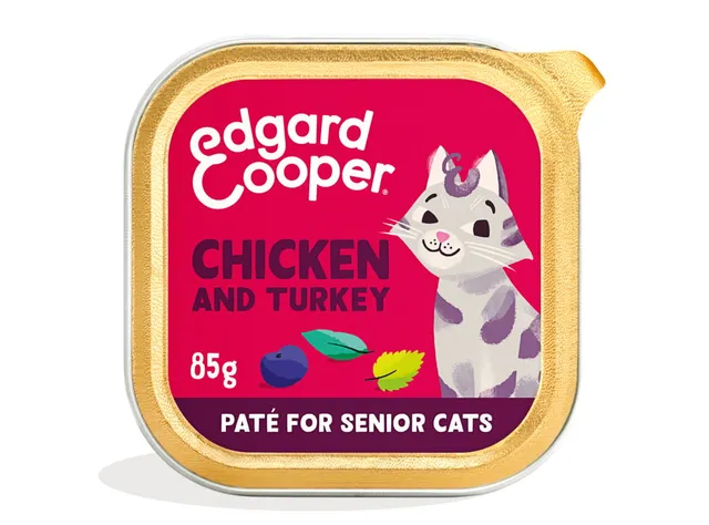 Edgard Cooper kassipasteet seenior, kalkun/kana, 85 g