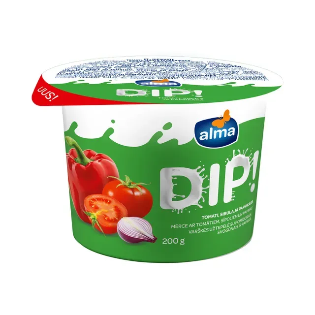 Dip! tomati-sibula-paprika, ALMA, 200 g