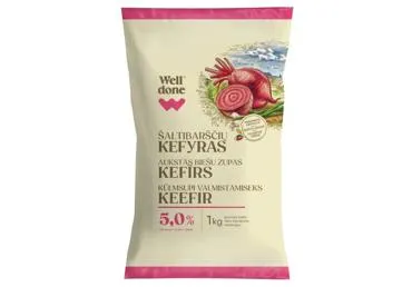 Külm peedisupp keefir. WELL DONE 5% 1kg