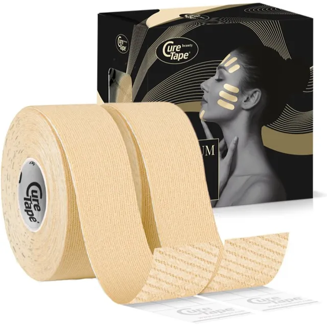 CureTape® Beauty fikseeriv sporditeip näole laius 2,5 cm 2x5 m