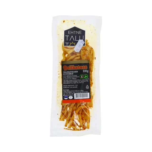 Juusturibad tšillimaitselised, DELIKATESS, 100 g
