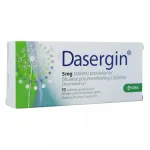 DASERGIN ÕHUKE POLÜMEERKATTEGA TBL 5MG N10