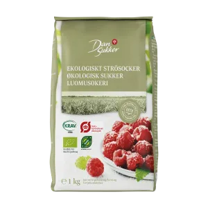 Ökoloogiline valge suhkur, DAN SUKKER, 1 kg