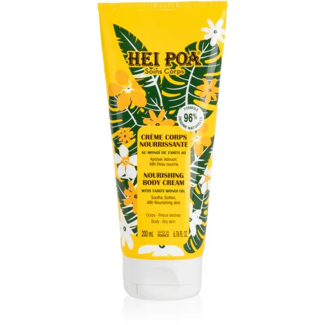 Hei Poa Tahiti Monoi Oil Toitev kehakreem 200 ml