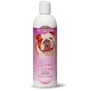 Bio Groom Natural Oatmeal Cream Rinse ärritunud, kuivale ja sügelevale nahale kaerajahust palsam koertele ja kassidele 355ml