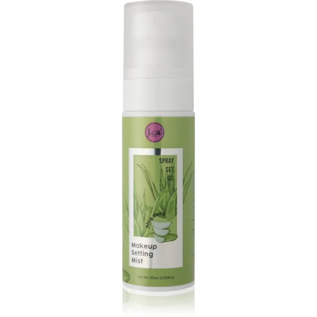 J.Cat Beauty Spray Set Go Meigikinnituspihusti aloe veraga 60 ml