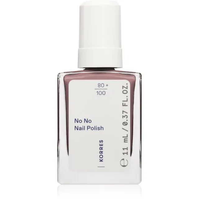 Korres No No Nail Polish Toitev küünelakk varjund 66 Prune 11 ml