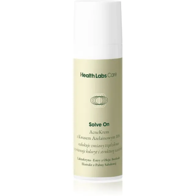 Health Labs Care Solve On Näokreem aknekalduvustega naha ebatäiuste vastu 30 ml