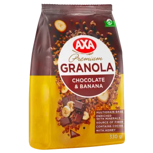 Axa Premium müsli 330g shok.ja banaaniga
