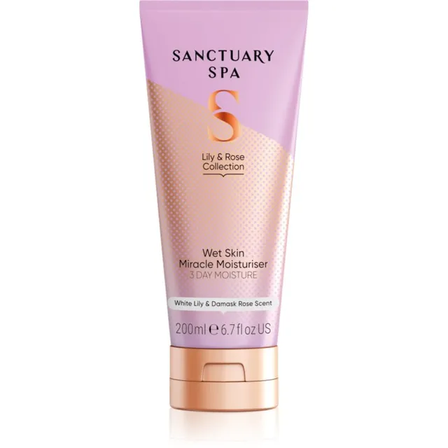 Sanctuary Spa Lily & Rose Collection Niisutav kehapiim duši jaoks 200 ml