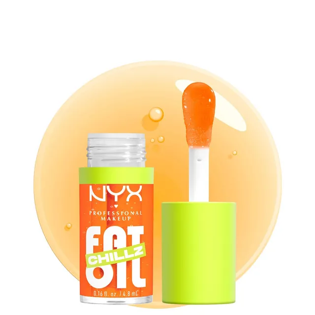 NYX Fat Oil Chillz Cooling Lip Oil No.15 Citrus Chiller 4.8ml