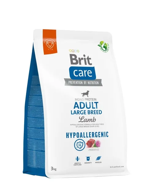 Brit Care koera kuivtoit suurt tõugu koerale, lammas/riis, 3 kg