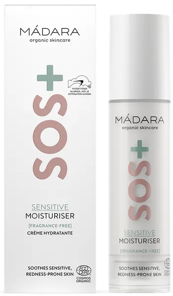 Niisutav näokreem tundlikule nahale SOS+ SENSITIVE, ökoloogiline